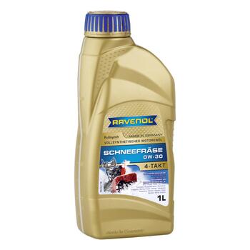 Масло для 4-Такт снегоуб.техники RAVENOL Schneefraese 4-Takt SAE 0W-30 (1л), фото 