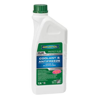 Антифриз концентрированный RAVENOL HJC Concentrate Protect FL22 (1,5л), Цвет.: зеленый, Объем, л.: 1,5, фото 
