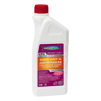 Антифриз концентрированный RAVENOL LTC Concentrate Protect C12++ (1,5л), Цвет.: Фиолетовый, Объем, л.: 1,5, фото 