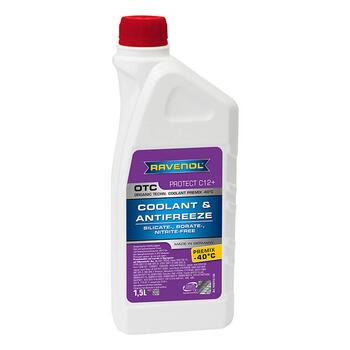 Антифриз готовый RAVENOL OTC Premix -40°C Protect C12+ (1,5л), Цвет.: Фиолетовый, Объем, л.: 1,5, фото 