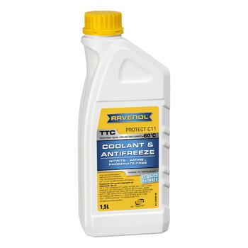 Антифриз готовый RAVENOL TTC COLD CLIMATE -60°C Protect C11 (1,5л), фото 