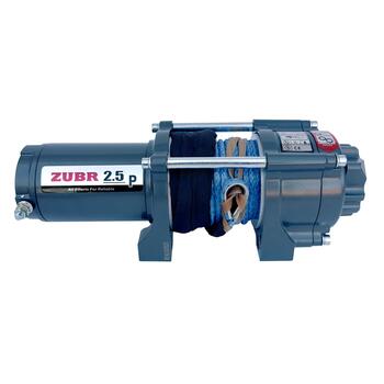 Лебедка ZUBR EWP2500A SR с синтетическим тросом, фото 