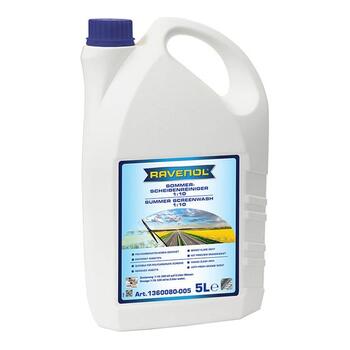 Омыватель летний концентрат RAVENOL Sommerscheibenr.Konz. 1:10 (5л), фото 