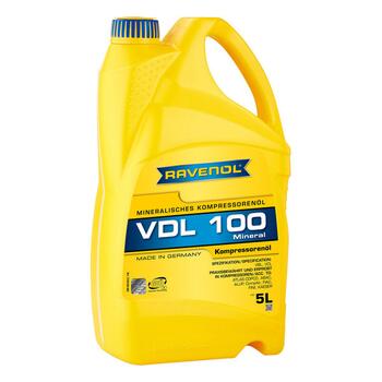 Компрессорное масло RAVENOL Kompressorenoel VDL 100 (5л), Объем, л.: 5, фото 