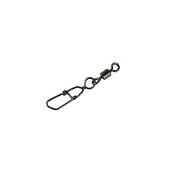 Застежка с вертлюгом RUZZA Rolling Swivel w/Germany Snap A Black №10 , фото 