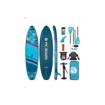Сапборд Pic Board Camouflage Blue, Цвет.: синий, Толщина: 15 см, фото 