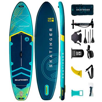 Сапборд Skatinger Prana Light Blue, Цвет.: бирюзовый, Толщина: 15 см, фото 