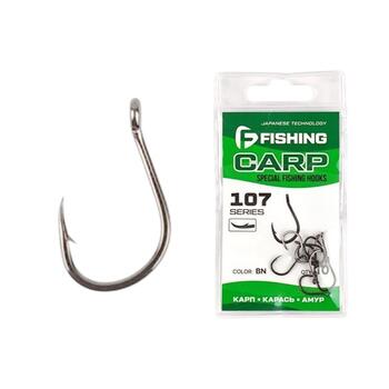 Крючок F-FISHING Special Carp Hooks 107 №12 , Размер.: 12, фото 