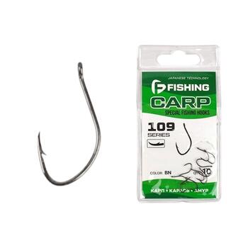 Крючок F-FISHING Special Carp Hooks 109 №08 , Размер.: 8, фото 