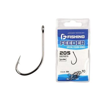 Крючок F-FISHING Special Feeder Hooks 205 №10 , Размер.: 10, фото 
