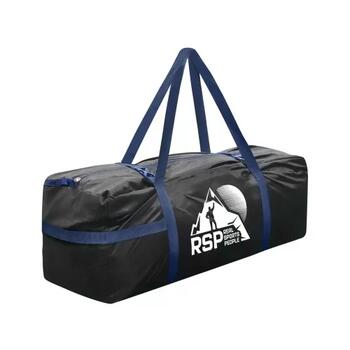 Сумка RSP Duffel XL для палатки и снаряжения, черный, синяя стропа, Размер.: XL, Вес, гр: 180, фото 