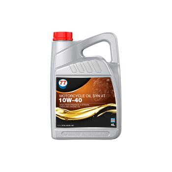 Масло моторное синтетическое Motorcycle Oil Syn 4T 10W-40, 4л, Объем, л.: 4, фото 