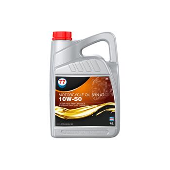 Масло моторное синтетическое Motorcycle Oil Syn 4T 10W-50, 4л, фото 
