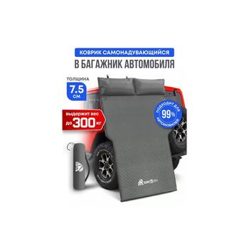 Коврик туристический RSP Sunny 75 Auto серый, Цвет.: серый, Длина, см.: 180, Толщина: 7,5 см, фото 