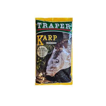Прикормка Traper (Трапер) 1 кг SEKRET Карп сладкая кукуруза, фото 