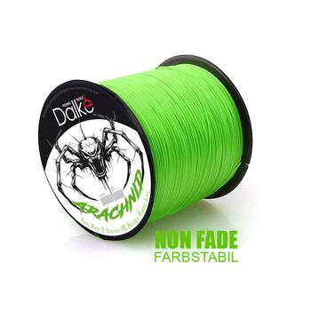 Плетеный шнур Dalke Fishing Arachnid зеленый 0,36 мм 35,7 кг 300 м, Цвет.: зеленый, Диаметр лески: 0,36 мм, Размотка: 300м, фото 