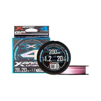 Шнур YGK X-Braid Upgrade X4 200m #0.6-12lb, Диаметр лески: 0,128 мм, Размотка: 200 м, фото 