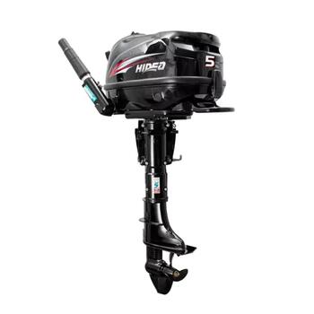 Лодочный мотор Hidea HDF 5 HS PRO (6 л.с.) с баком на 12л, фото 
