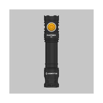 Фонарь Armytek Partner C2 Magnet USB White, фото 