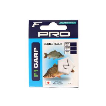 Готовый поводок Flagman Pro F1 Carp Hooks №14, фото 