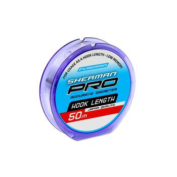 Леска Flagman Sherman Pro Hook Length 50м 0.091мм, фото 