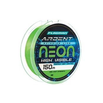 Леска Flagman Ardent Neon 150м 0.18мм, фото 