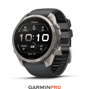 Часы Garmin Fenix 9 Pro 51mm Titanium Graphite/Black, Цвет.: Titanium Graphite/Black, Размер.: 51 мм, фото 