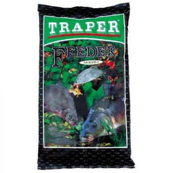 Прикормка TRAPER SEKRET 1 kг "Фидер" черный, фото 