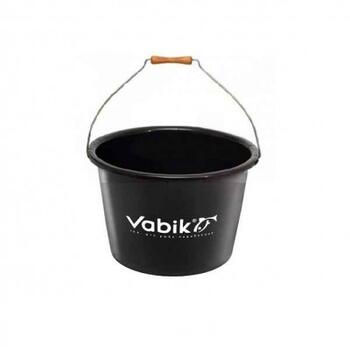 Ведро для прикормки Vabik PRO Black 25 л., Объем: 25л, фото 