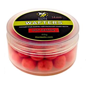 Lion Baits Wafters насадочный Бойл нейтральной плавучести Hot Demon (хот демон) 14мм 40гр, Вкус для группировки: хот демон, фото 
