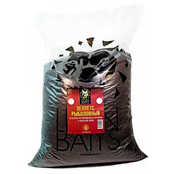 Lion Baits Пеллетс карповый (лосось, цв. -темный) 16мм - 15 кг, Вкус: лосось, Вид рыбы: Карп, Диаметр (мм): 16, фото 