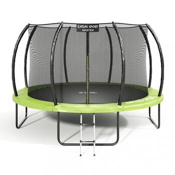 Батут Atlas Sport 374 см (12ft) MASTER GREEN, Цвет.: зеленый, Диаметр батута: 374 см (12 ft), фото 