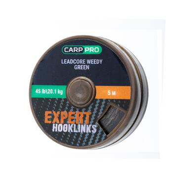 Ледкор CARP PRO 45LB цвет зеленый 5м, Цвет.: зеленый, Длина, см.: 500, Разрывная нагрузка: 45, фото 