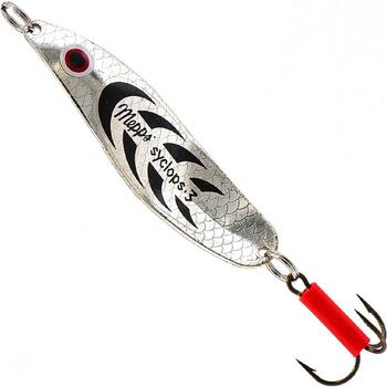 Блесна Mepps Syclops 3 AG/NOIR серебро/черн 26g (H18), Цвет.: Black/Silver (Черная/Серебро), Вес блесны (г): 26, фото 