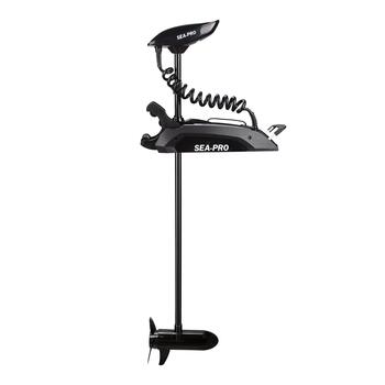 Электромотор носовой Sea-pro 65L 54" GPS 12V с функцией Якорь, чёрный, фото 