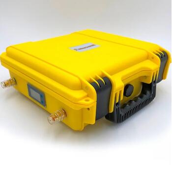 Аккумулятор BatteryCraft Lifepo4 12V 55Ah BMS 100 A (желтый корпус), фото 