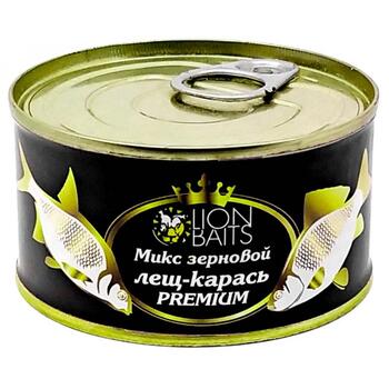 Lion Baits Зерновая смесь feeder Лещ-Карась - 140 мл, фото 