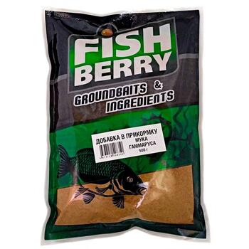 FishBerry Добавка в прикормку "Мука гаммаруса" Gammarus Flour - 500 гр, Вкус: Мука гаммаруса, фото 