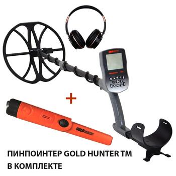 Металлоискатель Gold Hunter T90 Frogman с катушкой 13" + пинпоинтер TM, фото 