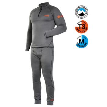 Термобельё NORFIN Winter Line GRAY 04 р, XL, Размер.: XL, Расцветка: серая, фото 