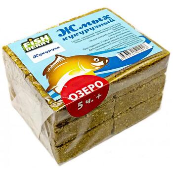 Fishberry Жмых кукурузный Макуха "Кукуруза. Озеро 5 часов+" 12шт, фото 