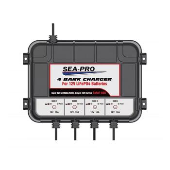 Зарядное устройство Sea-Pro ТЕ4-0274 (4х12В LiFePo4), фото 