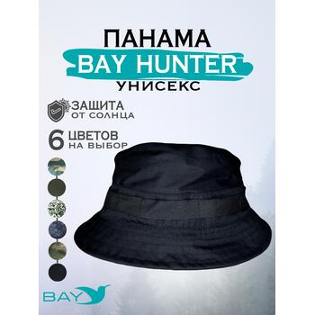 Шапка-панама Bay 58/60 черный, Размер.: 58/60, Расцветка: черный, фото 