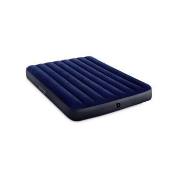 64758 Надувной матрас Intex Classic Downy Airbed Fiber-tech, 137х191х25см, фото 