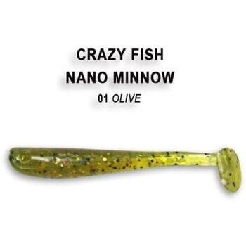 Мягкая приманка CRAZY FISH Nano Minnow 2.2" 22-55-1-6, фото 