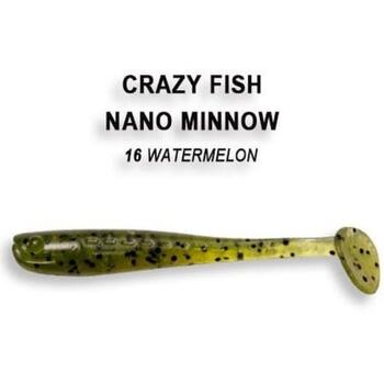 Мягкая приманка CRAZY FISH Nano Minnow 1.6" 6-40-16-6, фото 