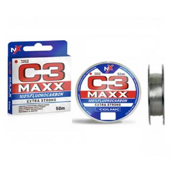 Леска флюорокарбоновая COLMIC C3 MAXX 50mt - 0,255 , фото 