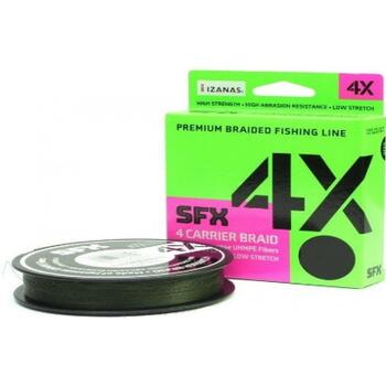 Леска плетеная SUFIX SFX 4X Braid Low Vis Green 135m 0.285mm 18.0kg, фото 