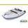 Лодка надувная моторная solar-350 к (оптима) Светло-серый, фото 