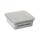 Коробка для наживки+сито+кришка (135x135x55 мм) GREY BOX+COVER+RIDDLE, фото 